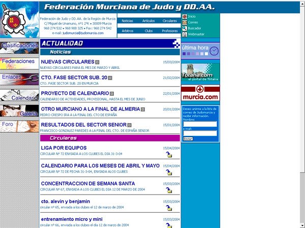 Federación Murciana de Judo y DD.AA.